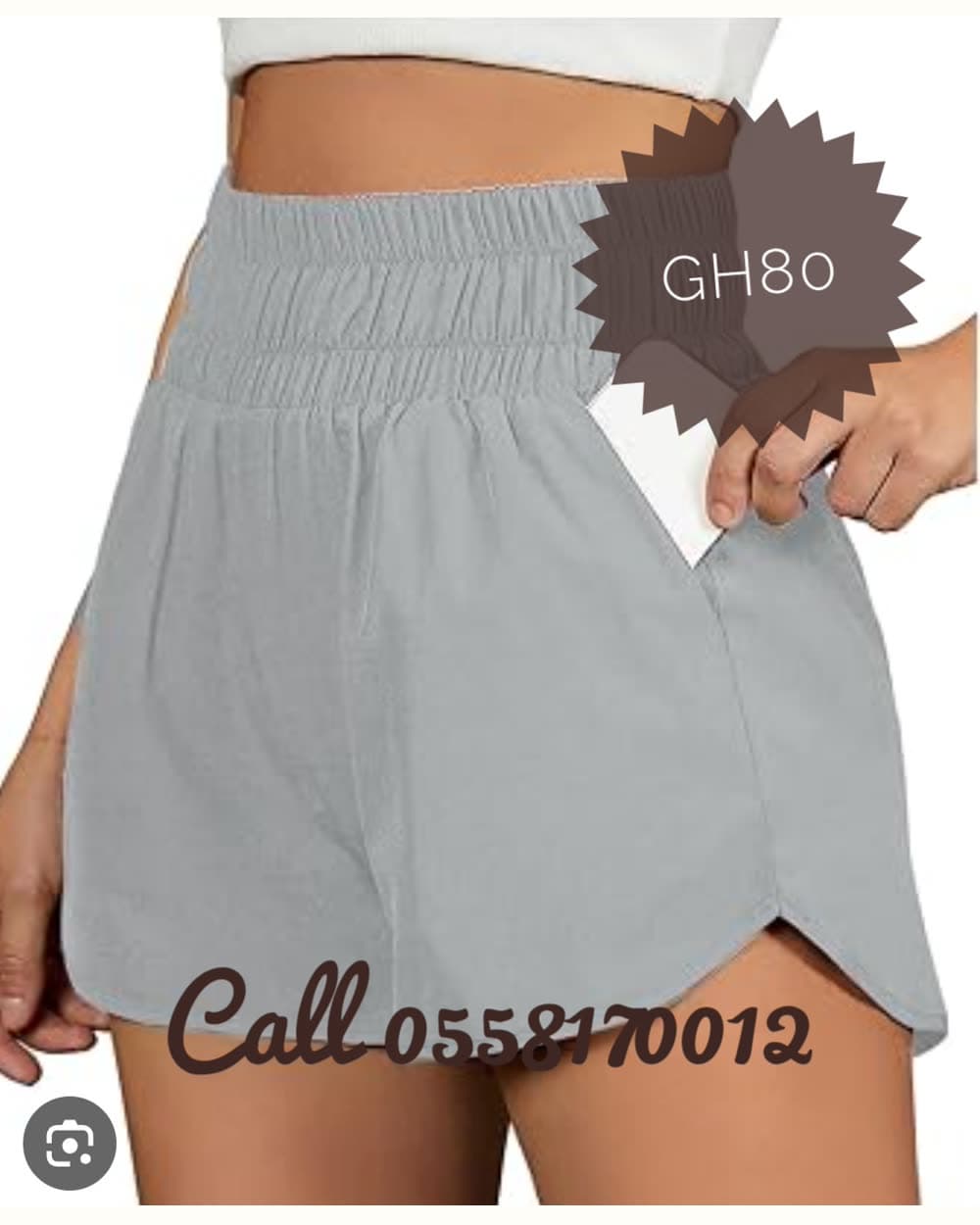 Cloud Shorts, Grey