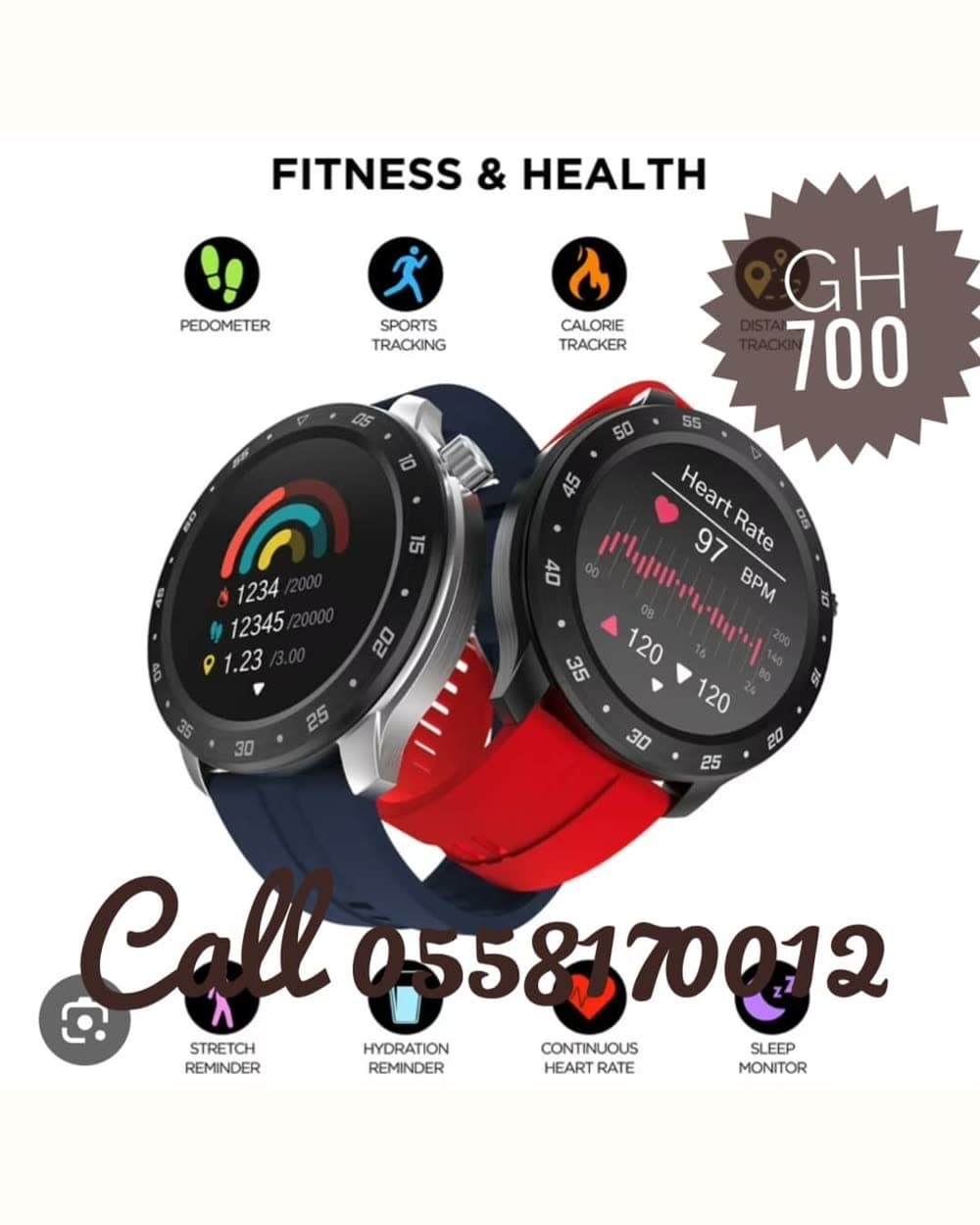 Pulse Fitness Watch