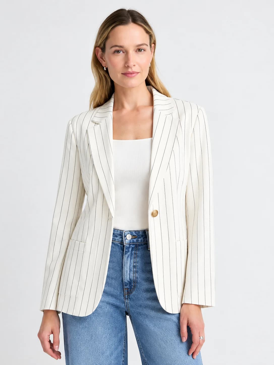 Lindex blazer in linen