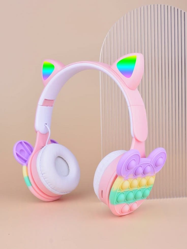 Cat Ear Light-Up Headphones