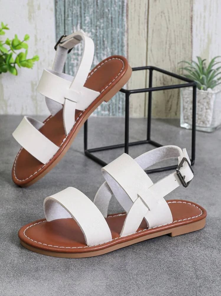 KIDS FLAT ROMAN SANDALS
