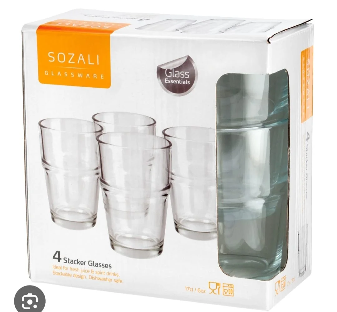 ANKO STACKABLE GLASSES