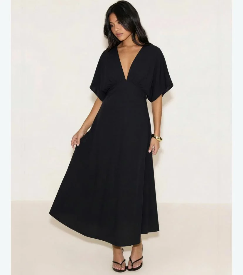 SS V DRESS BLACK