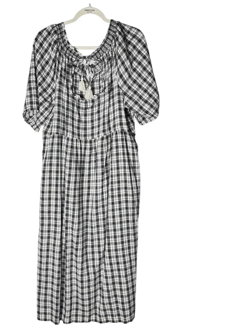 PUFF SLV DRESS