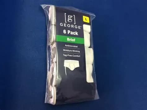 George men's boxers. 6 pack