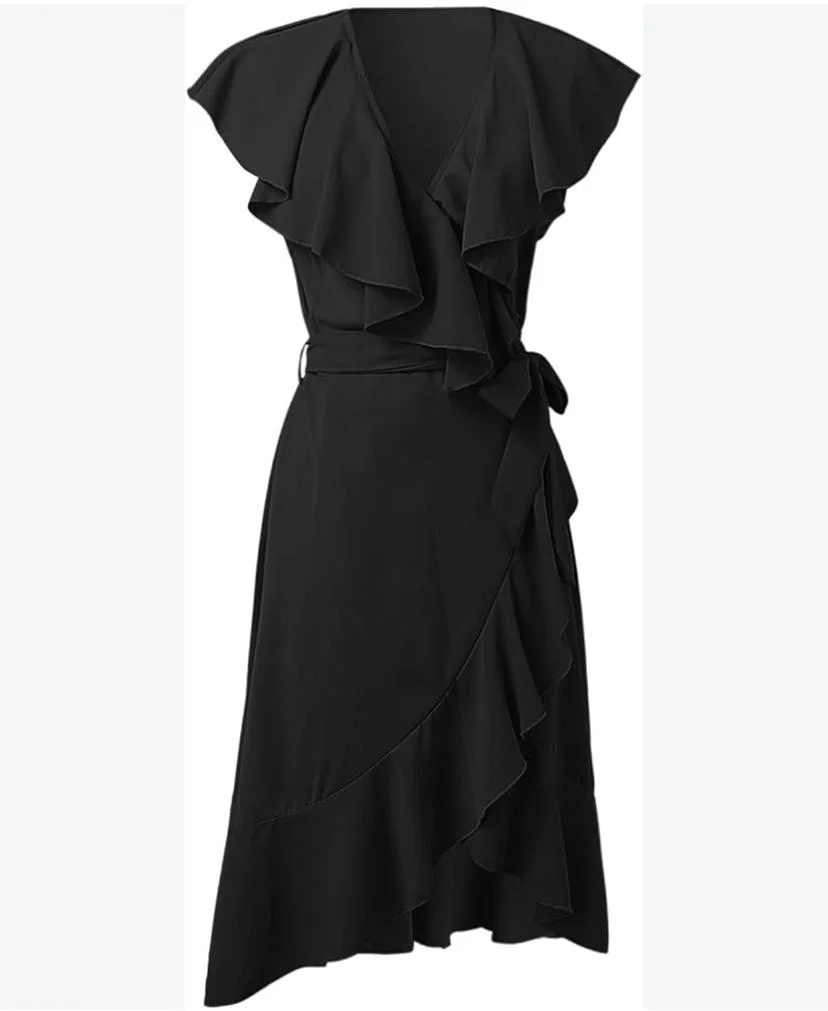 Women’s wrap mini dress