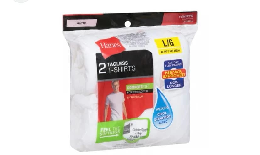 Hanes tagless 2t-shirt