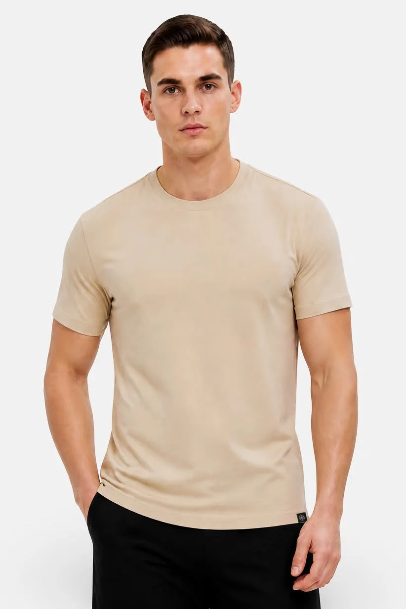 TT SS SLUB CREW TEE