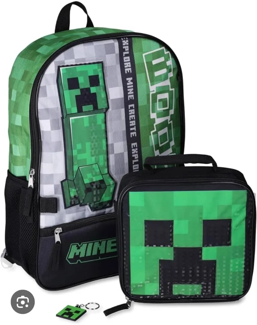 MINECRAFT SCHOOL BAG