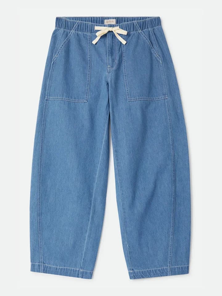 Denim jogger mid blue/black