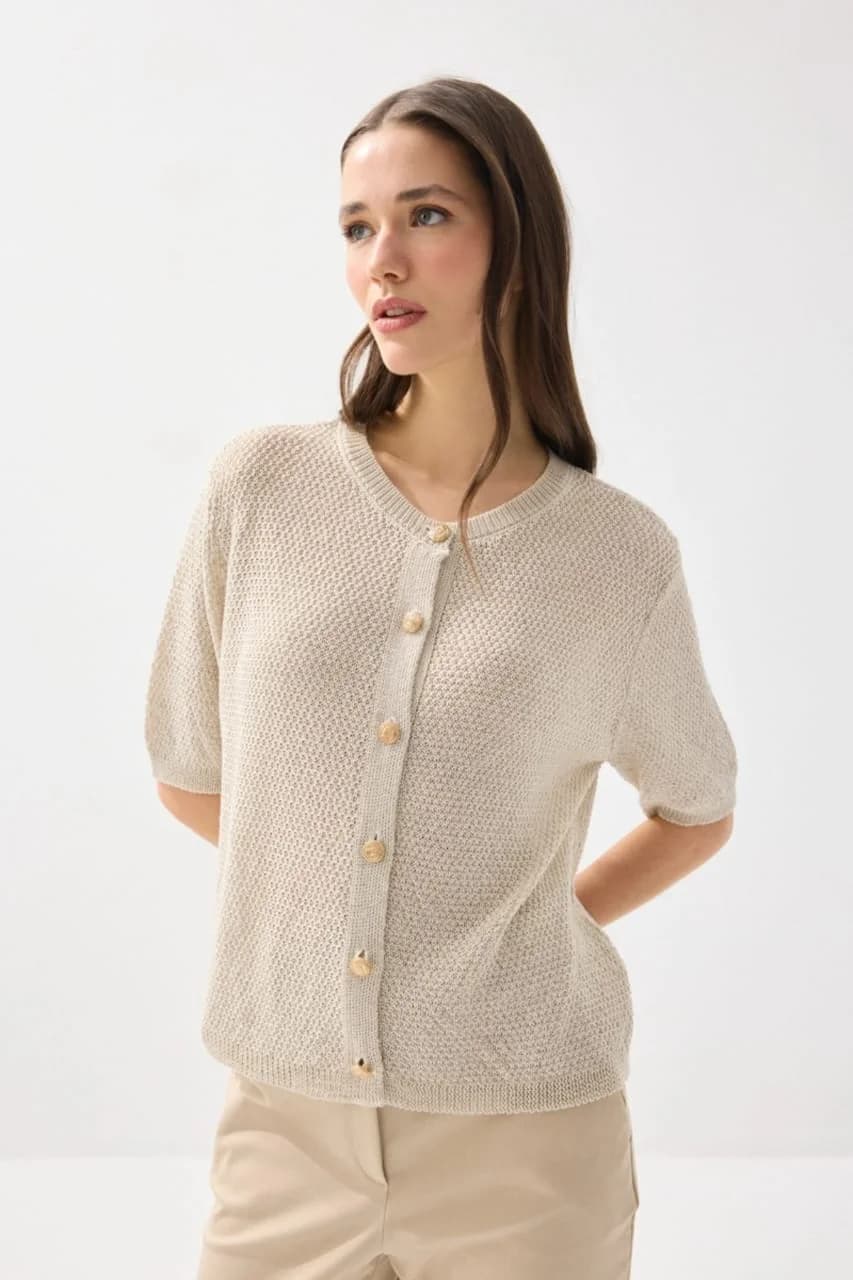 SS LUREX CARDIGAN