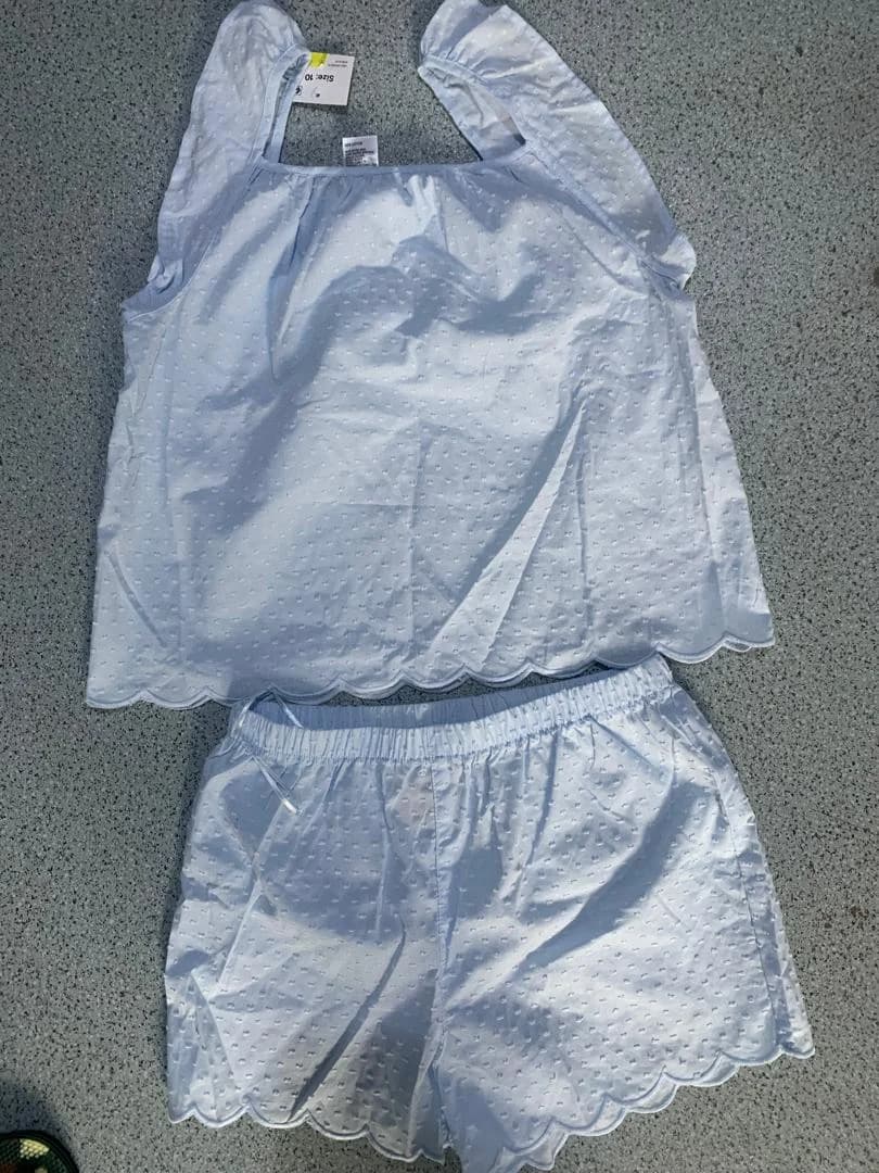 GIRLS WOVEN PJ