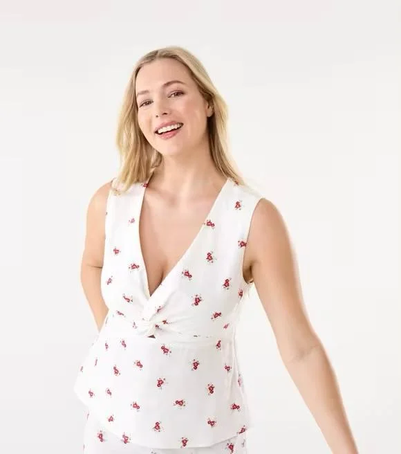 sl twist front top