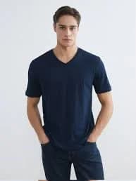 ANKO BLUE BLACK SHIRT