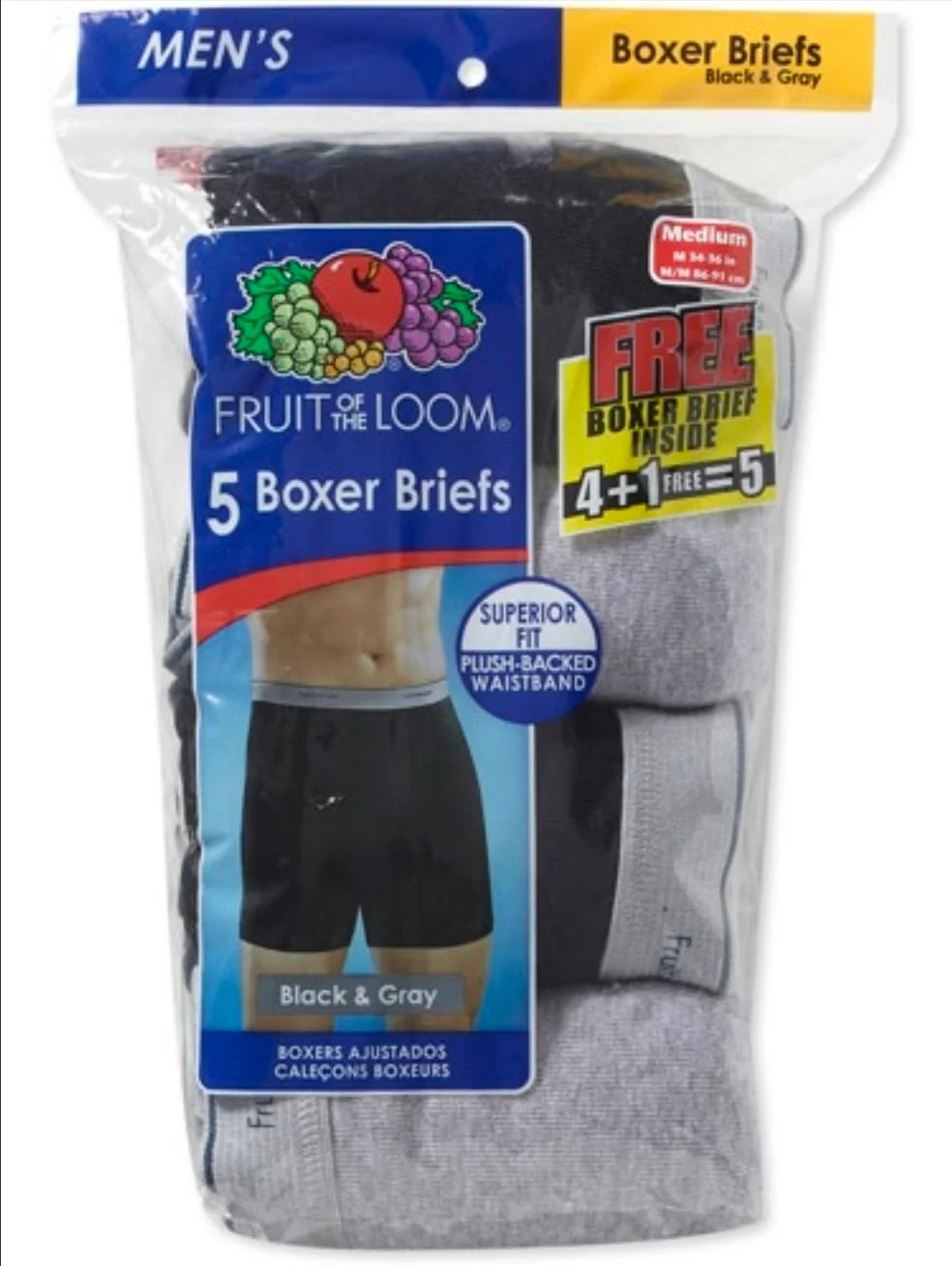 Fruit of the loom 6 boxer briefs