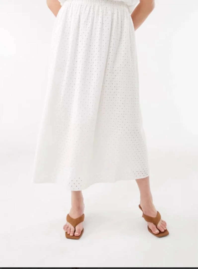 BRODERIE MAXI WHITE