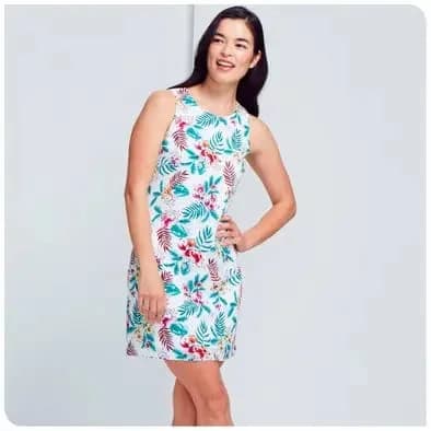 w.lane linen dress