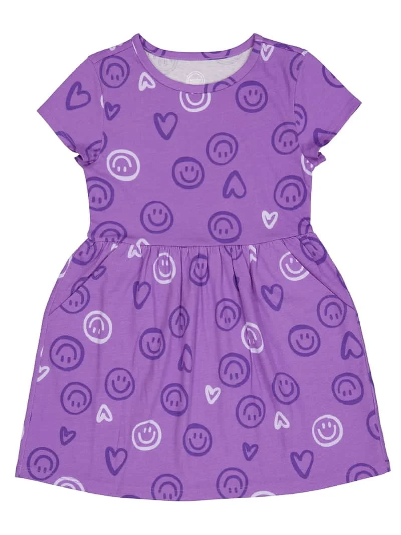 WN SS PLAY DRESS(MYSTIC PURPLE)